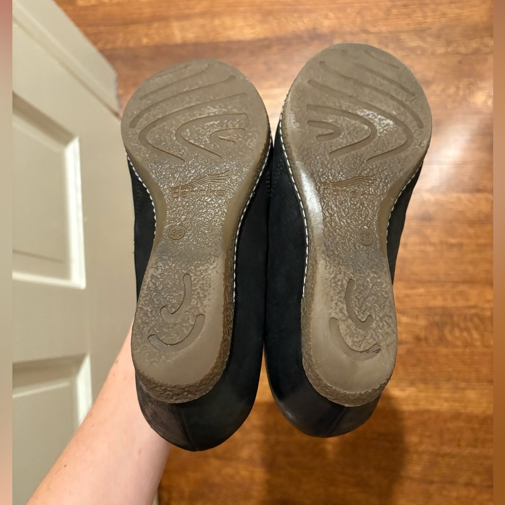 Black Dansko Loralie Mary Janes Sz38 - Picture 7 of 8